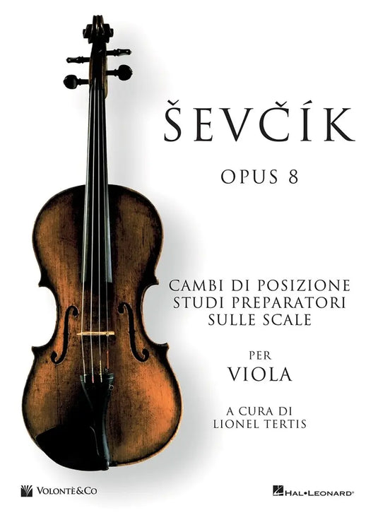SEVCIK - Studi Per Viola - Opus 8 Cambi Di Posizione