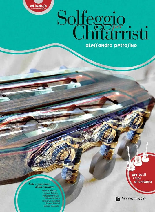 PETROSINO - Solfeggio per chitarristi + CD e download