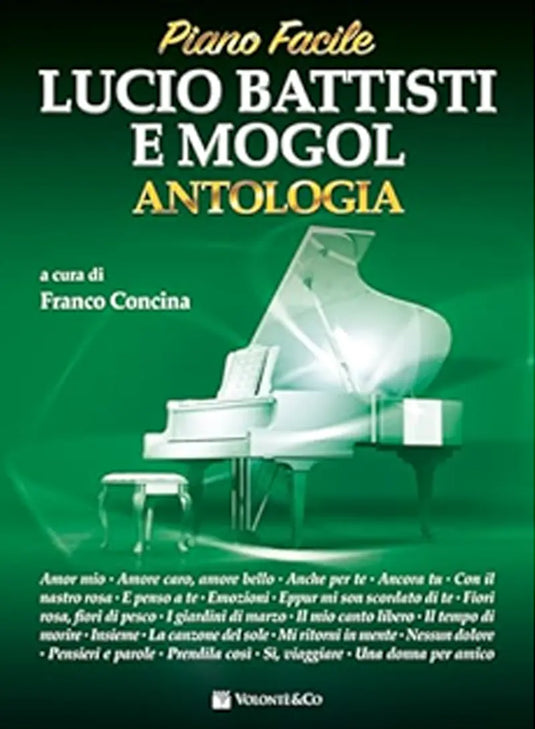 CONCINA - Piano Facile - Antologia Lucio Battisti e Mogol
