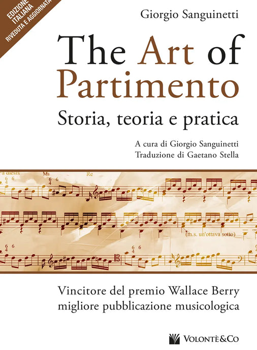 SANGUINETTI - The Art of Partimento