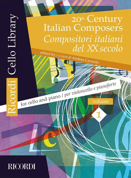 20th Century Italian Composers - volume 1 Violoncello e pianoforte