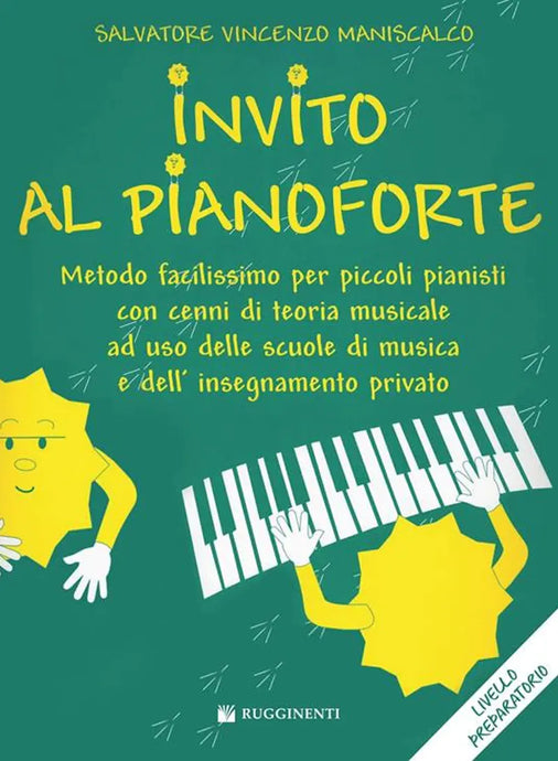 MANISCALCO - Invito Al Pianoforte - Livello Preparatorio