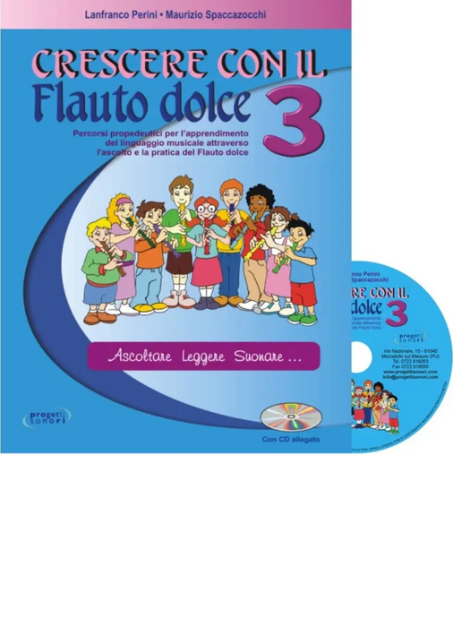 PERINI - SPACCAZOCCHI - Crescere Con Il Flauto Dolce 3