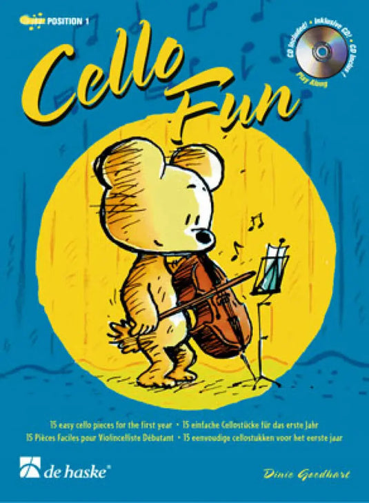 CELLO FUN - 15 easy cello pieces for the first year