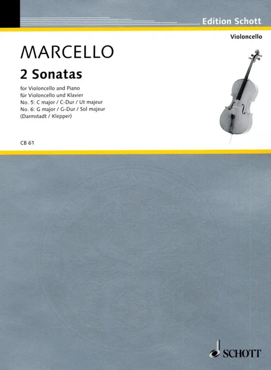 MARCELLO - 2 Sonatas - N.5 in C Major e N.6 in G Major