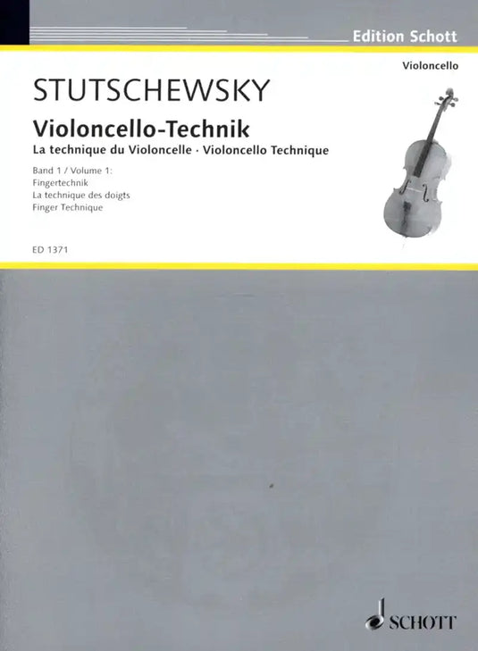 STUTSCHEWSKY - Violoncello-Technik Volume 1