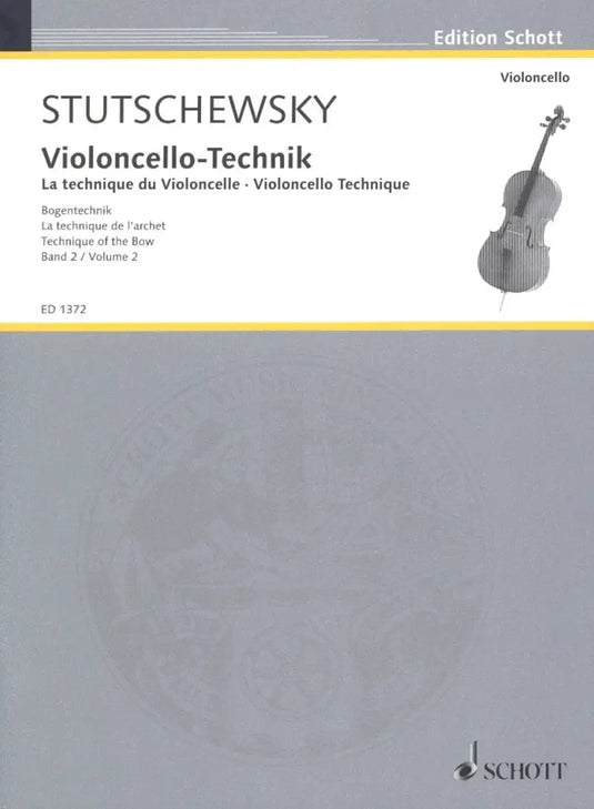 STUTSCHEWSKY - Violoncello-Technik Volume 2