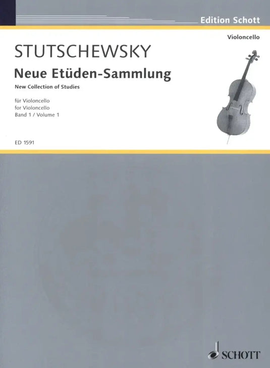 STUTSCHEWSKY - Neue Etüden-Sammlung Band 1