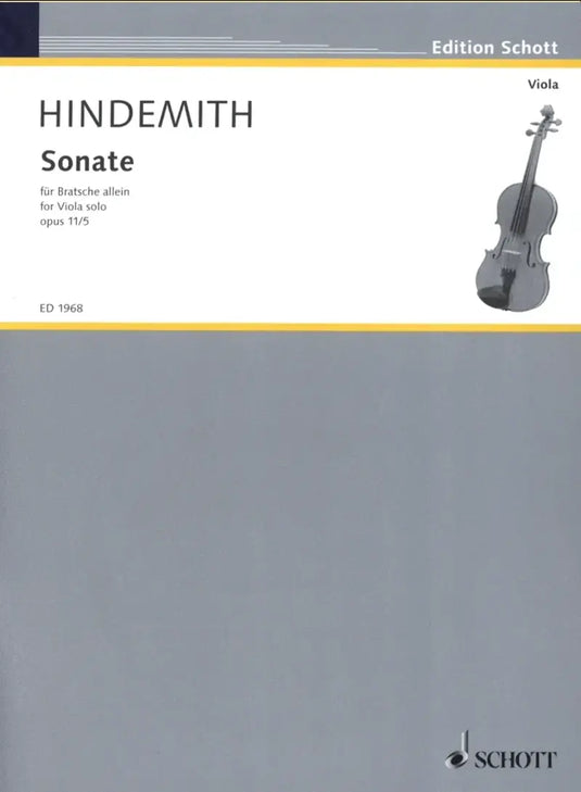 HINDEMITH - Sonate op. 11/5