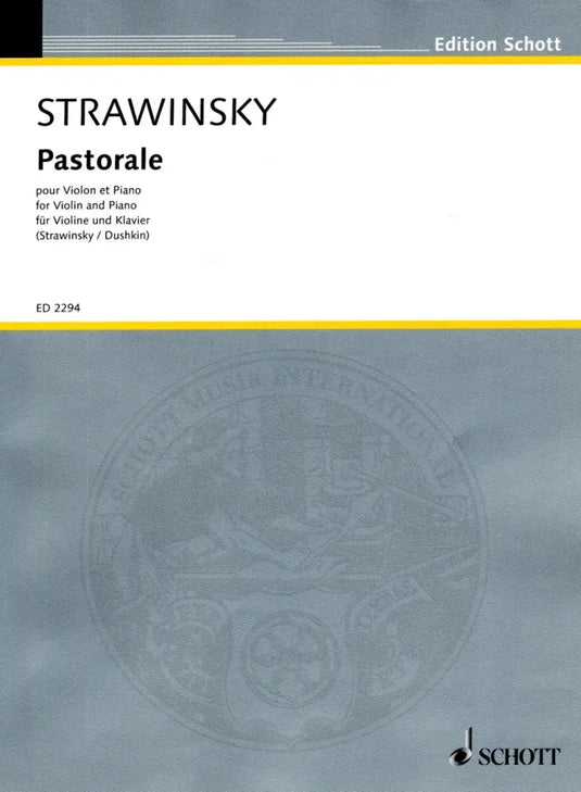 STRAVINSKY - Pastorale