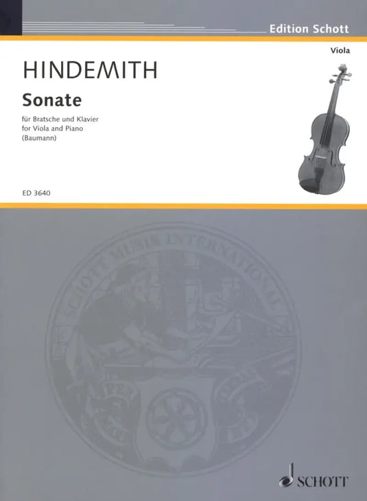 HINDEMITH - Sonate (1939)