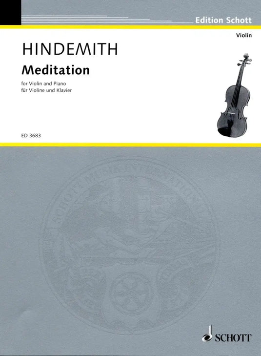 HINDEMITH - Meditation