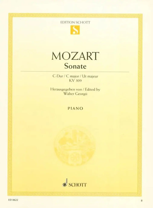 MOZART - Sonate C-Dur KV 309