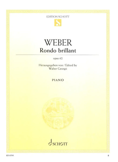 WEBER - Rondo brillante Es-Dur op. 62