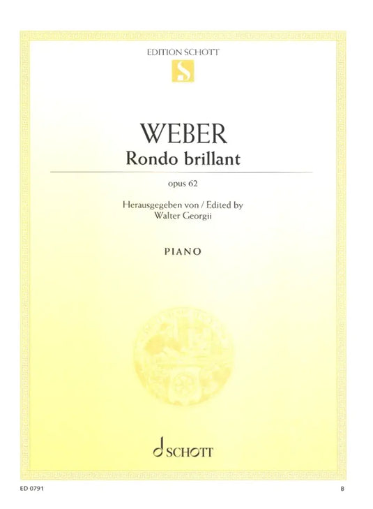 WEBER - Rondo brillante Es-Dur op. 62