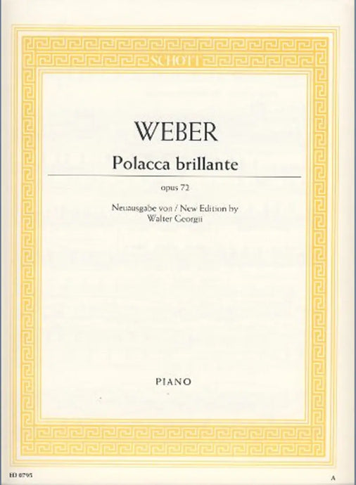 WEBER - Polacca Brillante Opus 72