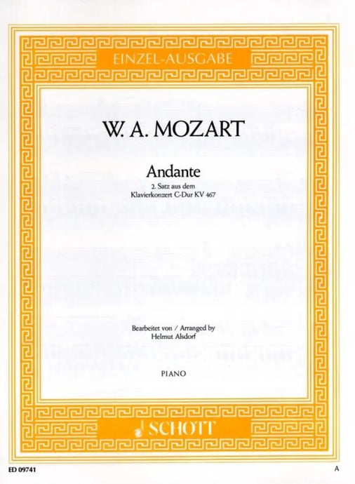 MOZART - Concert 21 C KV467 Andante