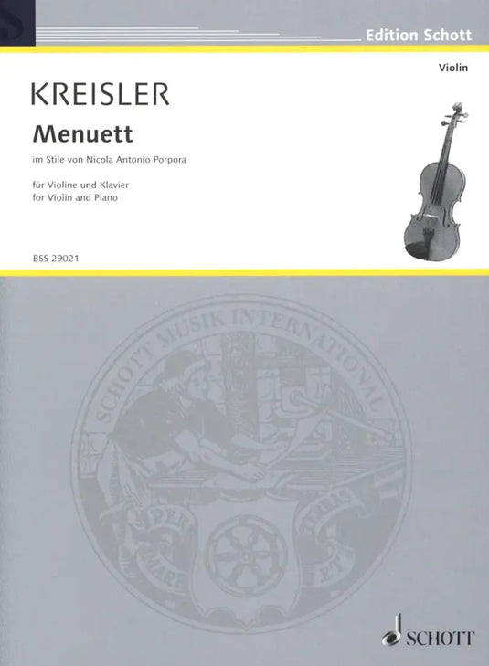 KREISLER - Menuett im stile von Nicola Antonio Porpora