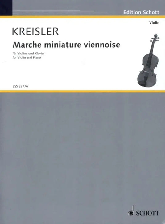 KREISLER - Marche miniature viennoise