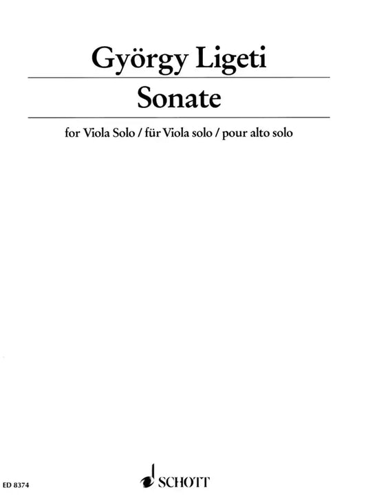 LIGETI- Sonate