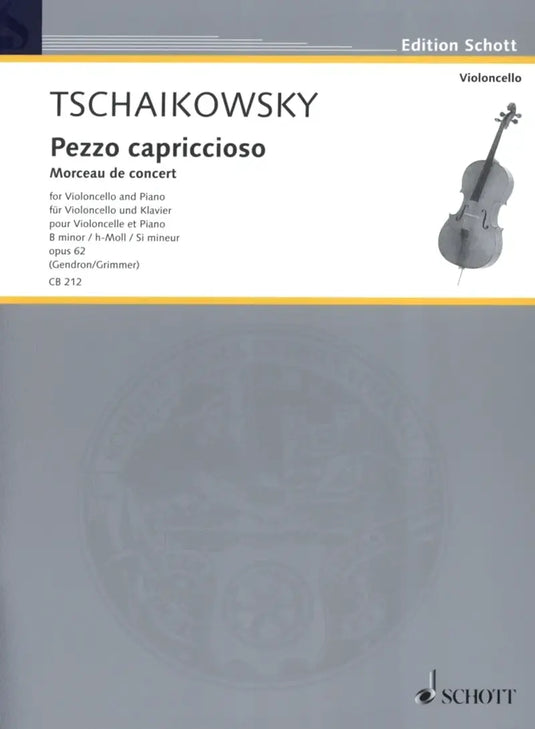 TCHAIKOVSKY - Pezzo Capriccioso Morceau de concert