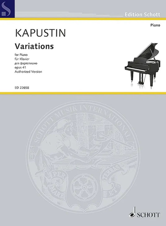 KAPUSTIN - Variations op. 41 (1984)