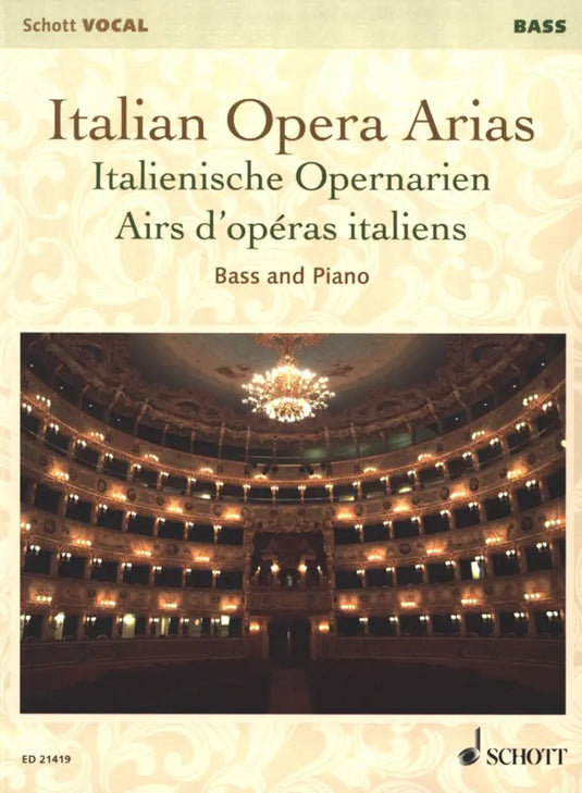 Italian Opera Arias - Bass