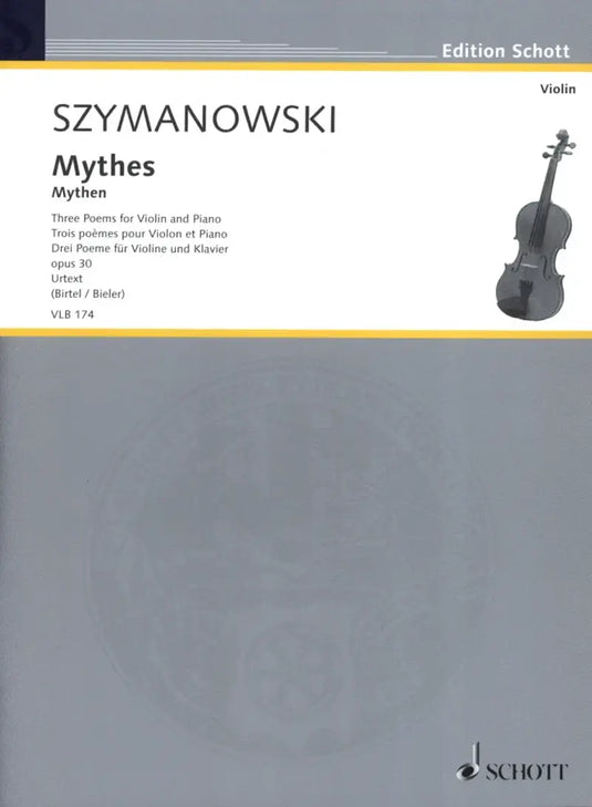 SZYMANOWSKI - Mythes op.30 Three Poems for Violin and Piano
