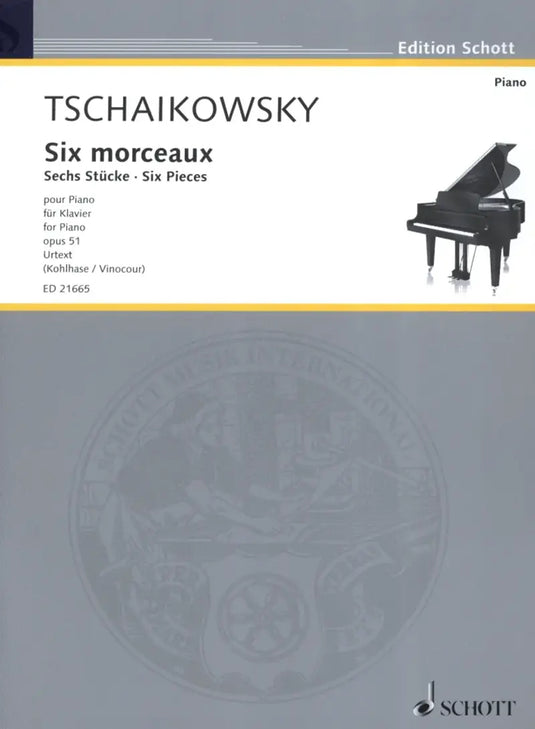 TSCHAIKOWSKY - Sechs Stücke op. 51