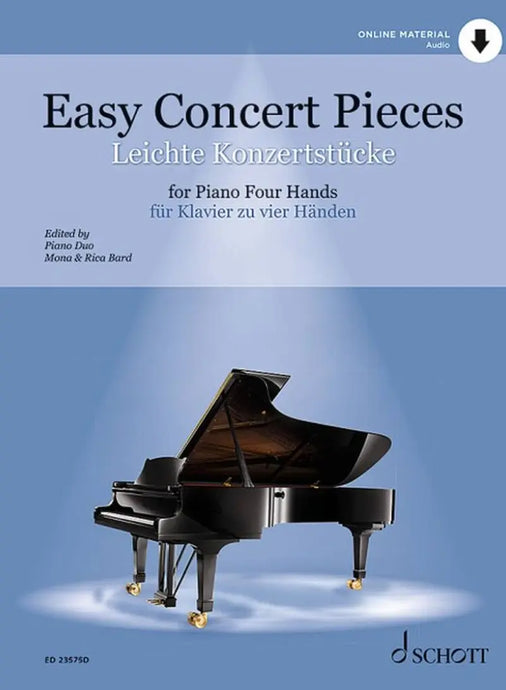 Easy Concert Pieces - for Piano Four Hands