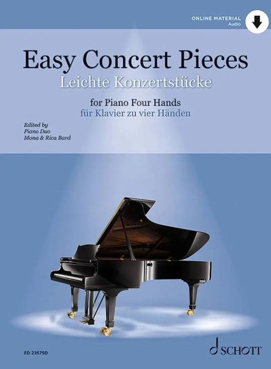 Easy Concert Pieces - for Piano Four Hands