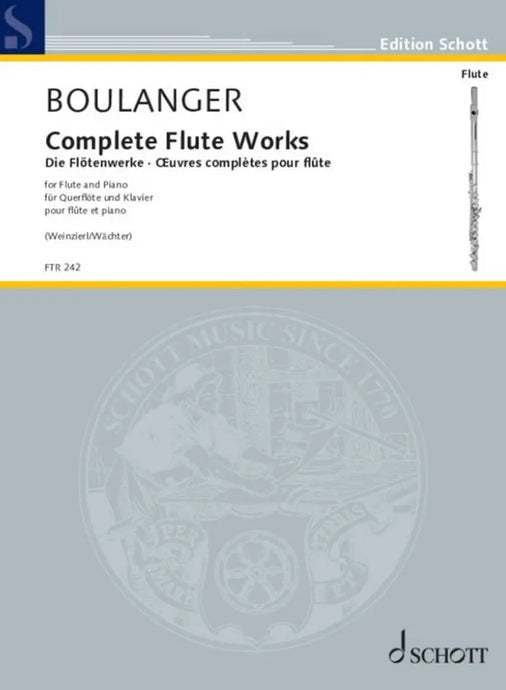 BOULANGER - Complete Flute Works