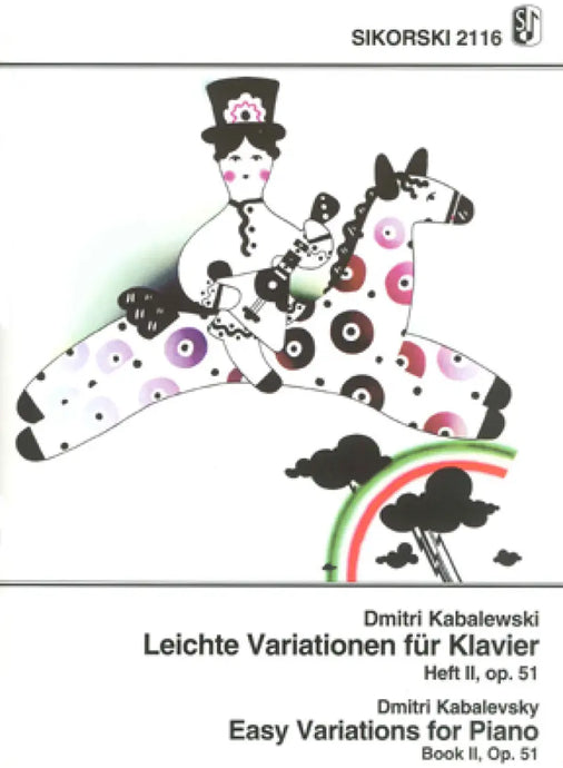 KABALEWSKI - Leichte Variationen Op. 51 Vol 2