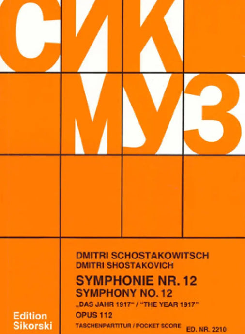 SCHOSTAKOWITSCH - Symphony No.12 Op.112