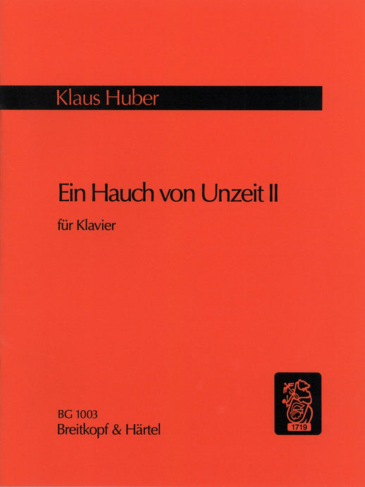 HUBER - Ein Hauch von Unzeit