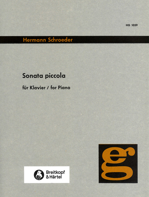 SCHROEDER - Sonata Piccola