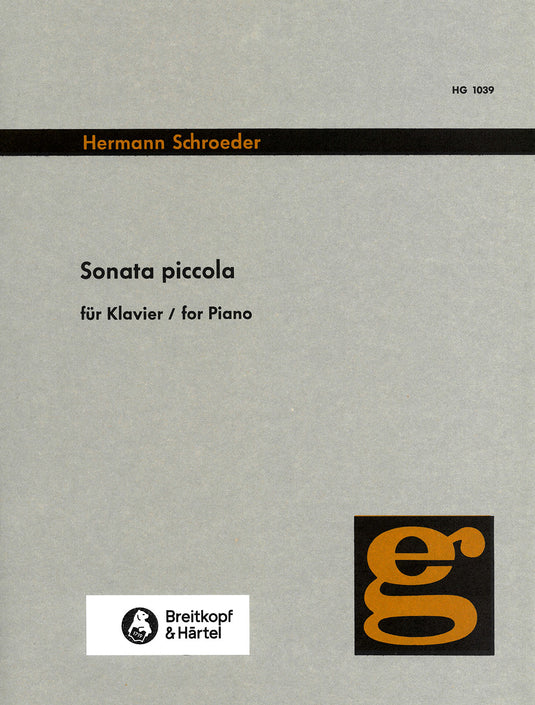 SCHROEDER - Sonata Piccola