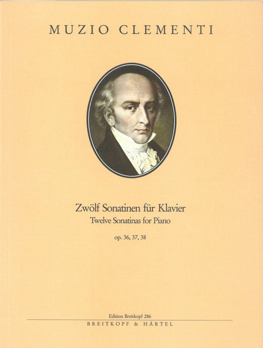 CLEMENTI - Sonatinas Op. 36, 37, 38