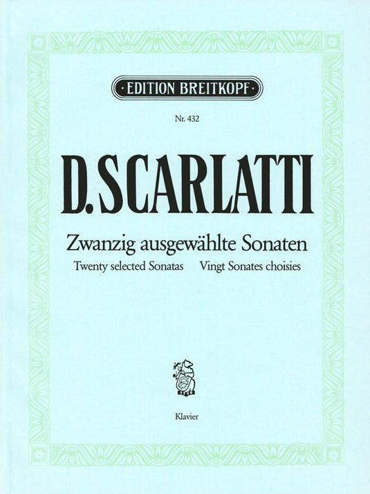 SCARLATTI - 20 selected Sonatas