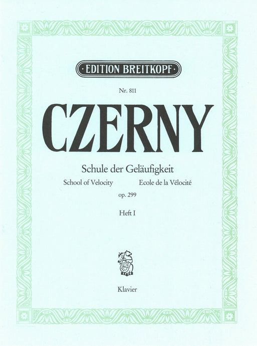 CZERNY - School of Velocity Op. 299