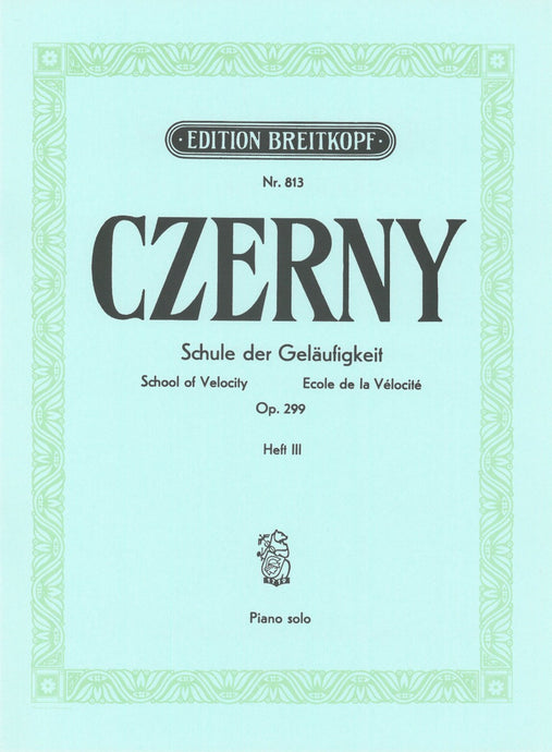 CZERNY - School of Velocity Op. 299