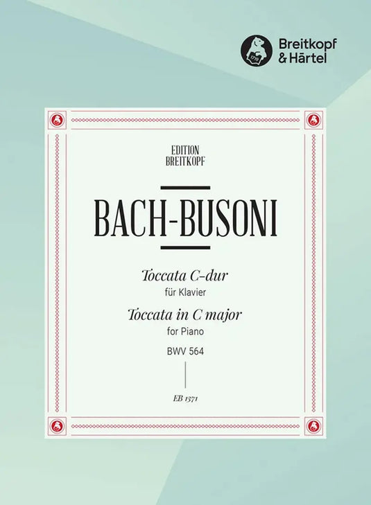 BACH -BUSONI - Toccate C Bwv564