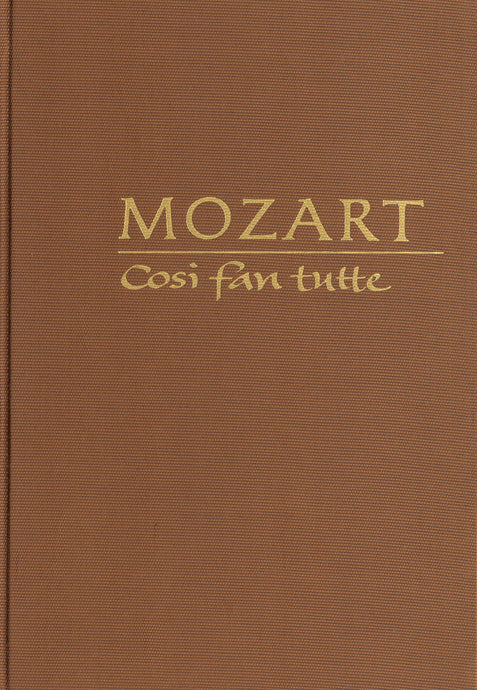 MOZART - Così fan tutte K. 588