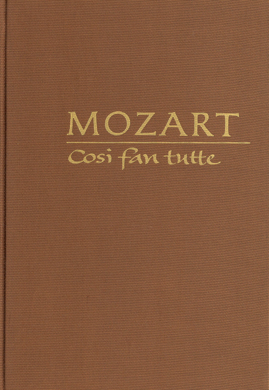 MOZART - Così fan tutte K. 588