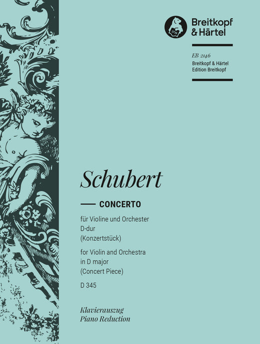 SCHUBERT - Concerto in D major D 345