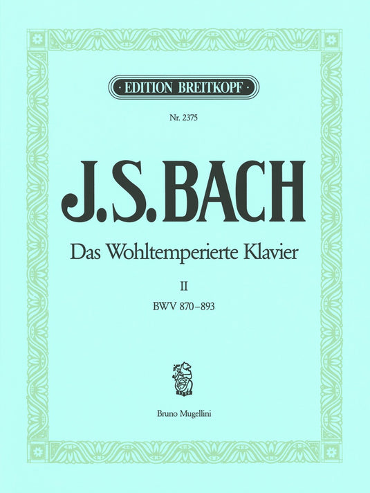 BACH - Il Clavicmebalo Ben Temperato Vol.2