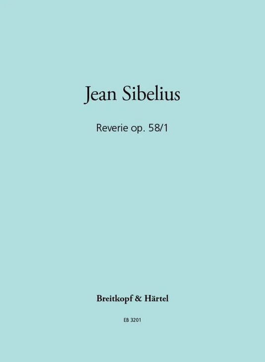 SIBELIUS - Reverie op. 58/1