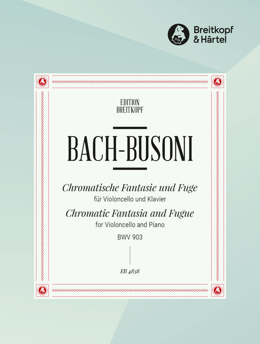 BACH - Chromatic Fantasia and Fugue BWV 903