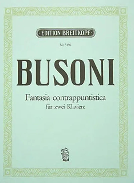 BUSONI - Fantasia contrappuntistica