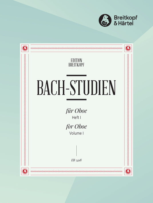 HEINZE - Bach-Studies for Oboe